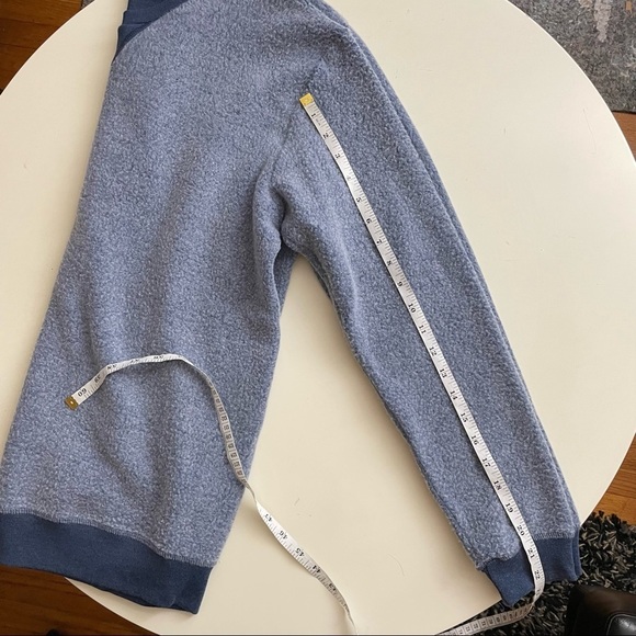 Goodlife Clothing Men’s Reverso Fleece Crewneck Sweater Blue Size Medium NWOT - Picture 3 of 7